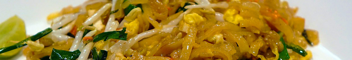 Eating Thai Vegan Vegetarian at Thai Orchid restaurant in Houston, TX.
